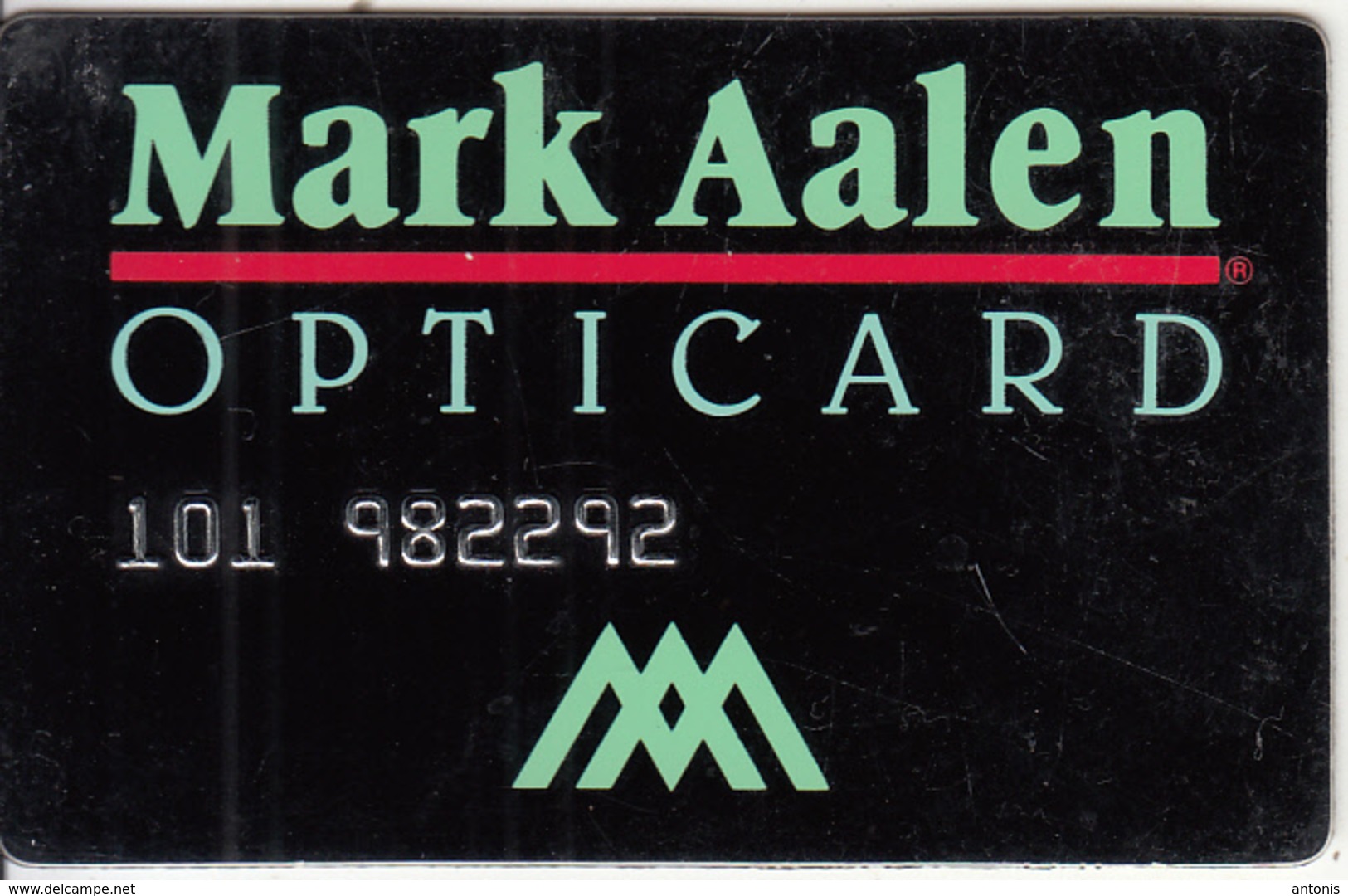 GREECE - Marc Aalen Superoptical, Member Card, Used - Andere & Zonder Classificatie