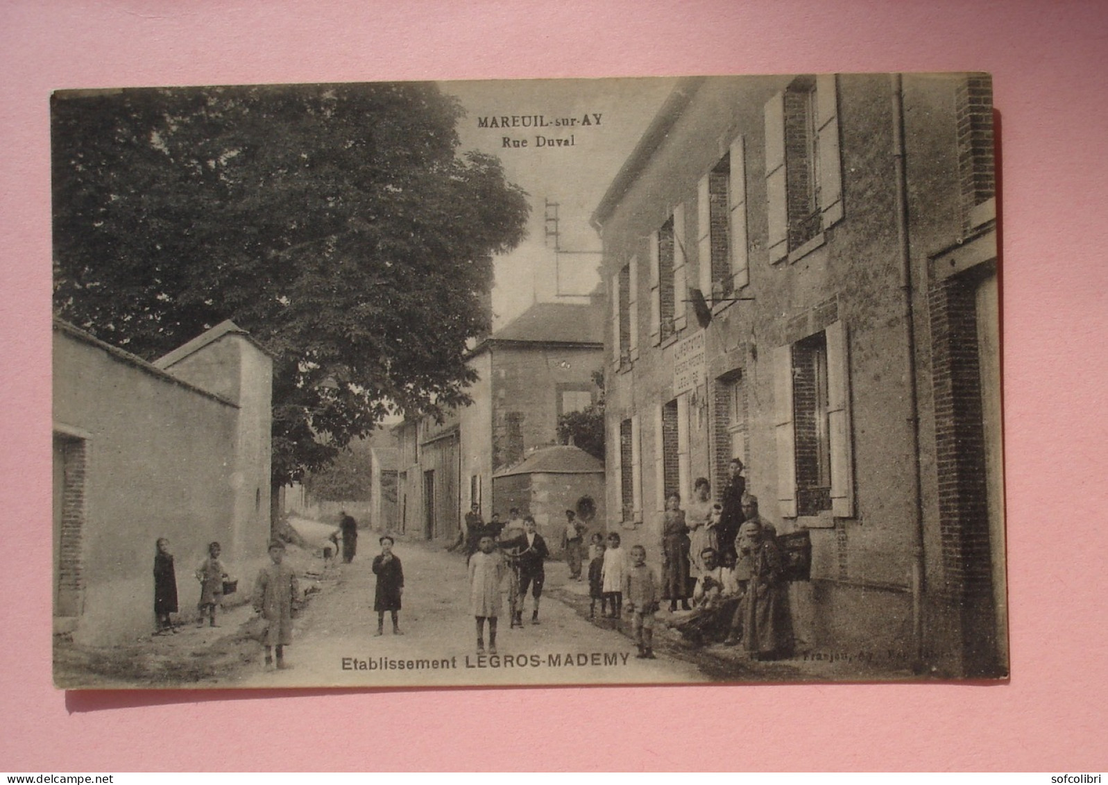 51 -- MAREUIL SUR AY -- RUE DUVAL --  (Ets Legros Mademy) - Mareuil-sur-Ay