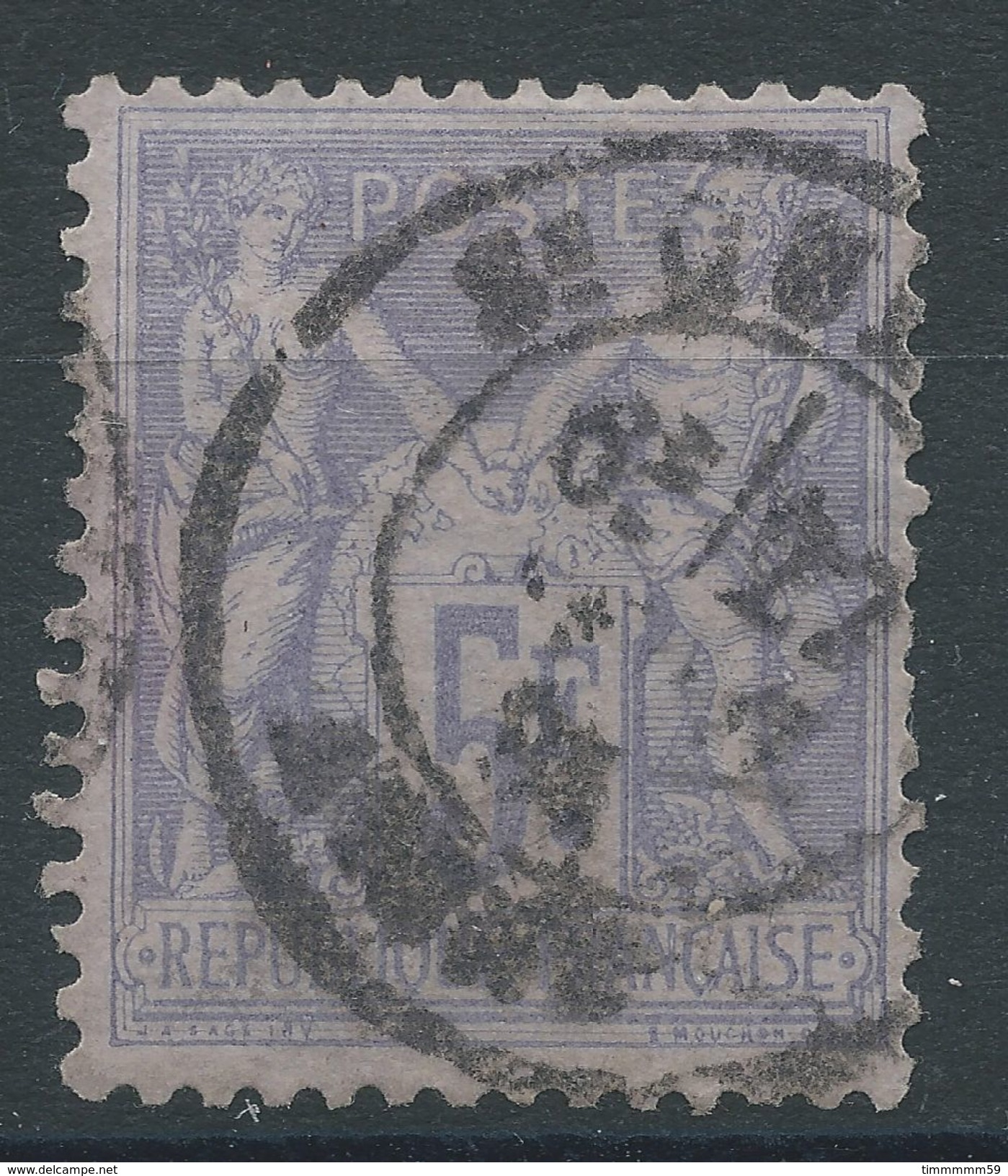 Lot N°38235  N°95, Oblit Cachet à Date à Déchiffrer - 1876-1898 Sage (Type II)