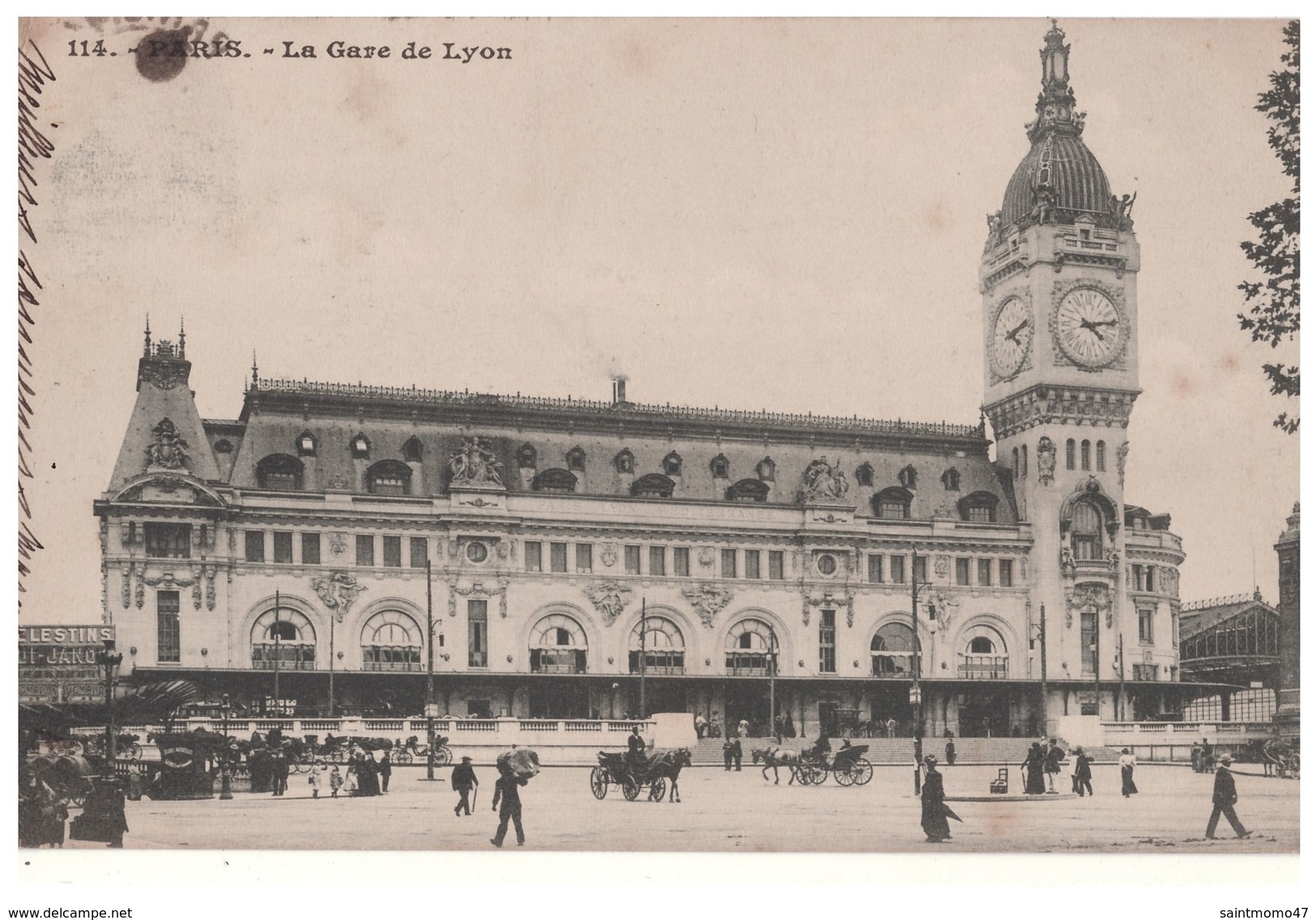 75 . PARIS . LA GARE DE LYON - Réf. N°4732 - - Métro Parisien, Gares