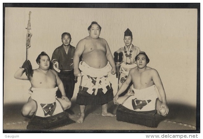 CPA - JAPON - LUTTEURS DE SUMO - Edition Seikaïdo - Autres & Non Classés