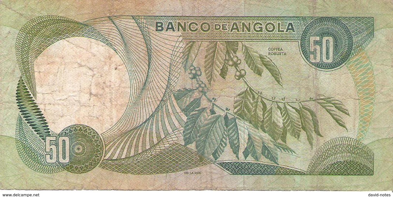 Angola - Pick 100 - 50 Escudos 1972 - VG+ - Angola