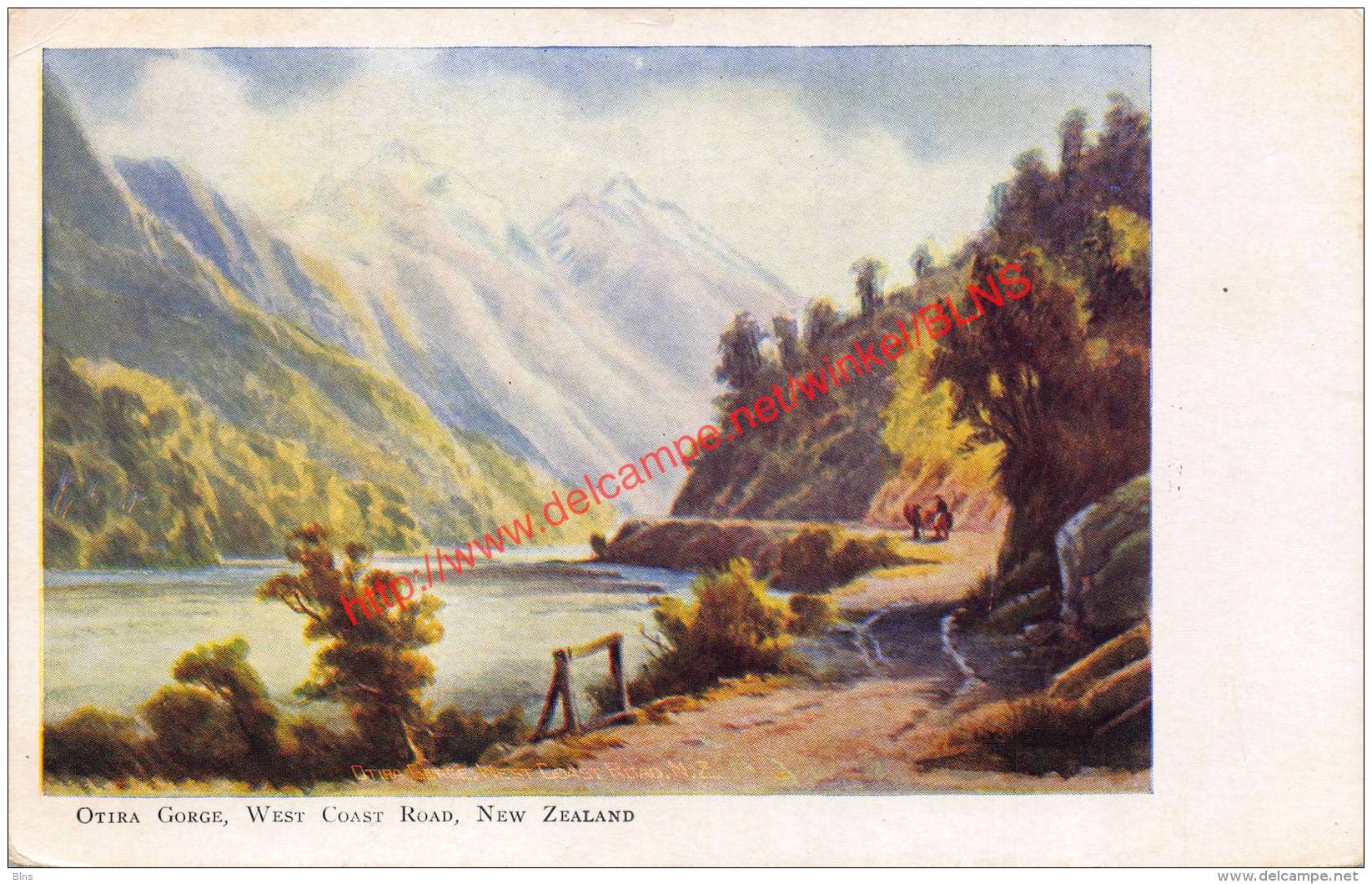 Otirage Gorge - West Coast Road - New Zealand - Nouvelle-Zélande
