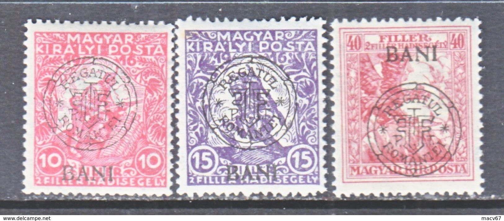 ROMANIAN  OCCUP. HUNGARY  TRANSYLVANIA ( CHUJ) 5N B 11-13   ** - Transylvania