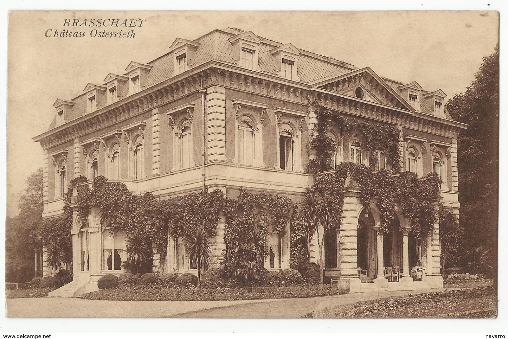 Brasschaat - Brasschaet -  Château Osterrieth 1927 - Croatie