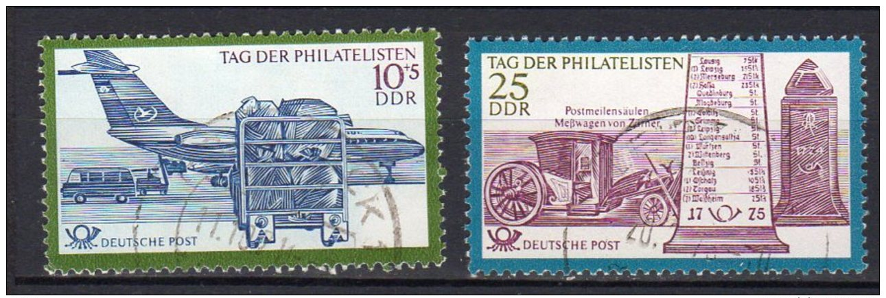 DDR   1703 - 1704  Gestempelt - Usados