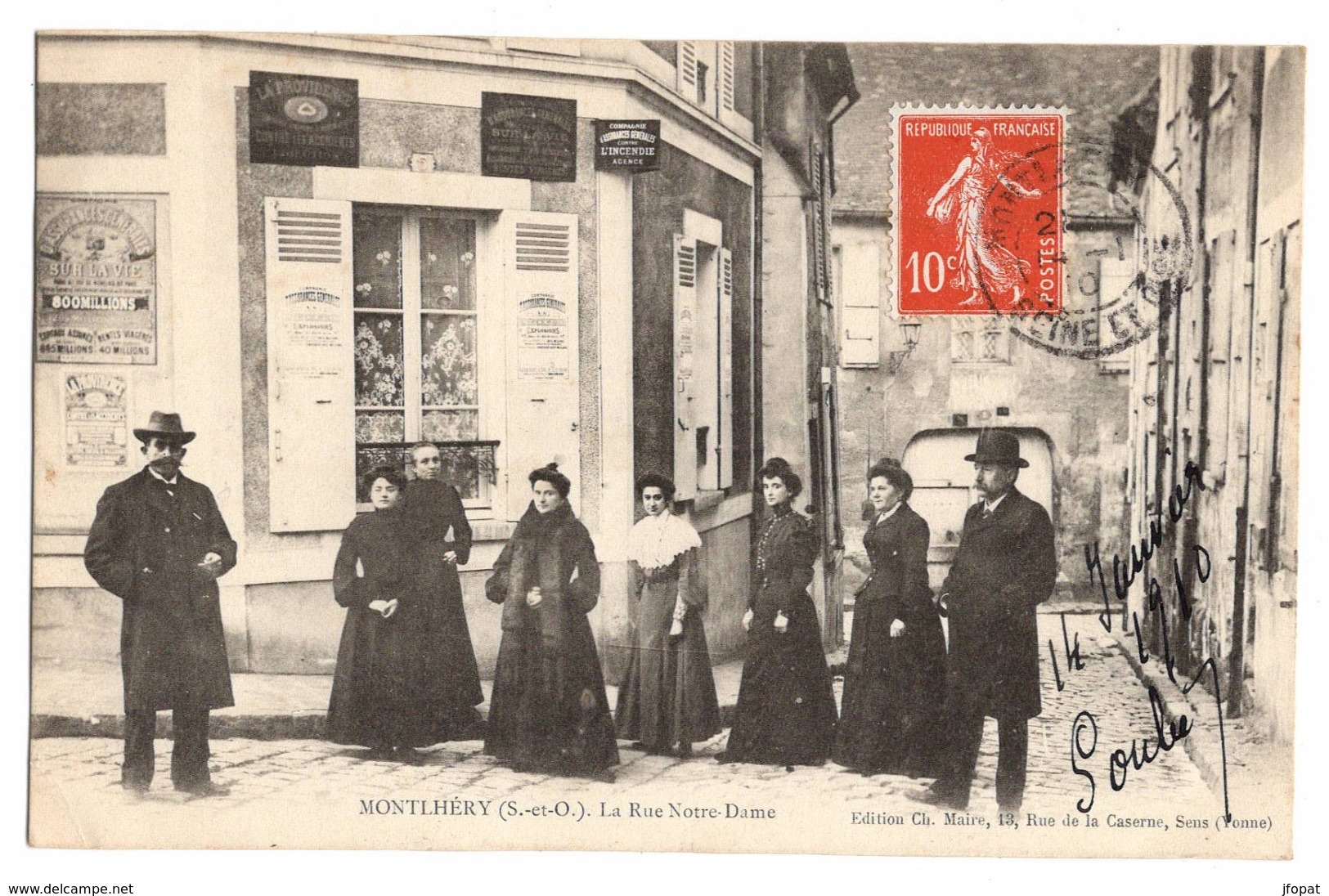91 ESSONNE - MONTLHERY La Rue Notre-Dame - Montlhery