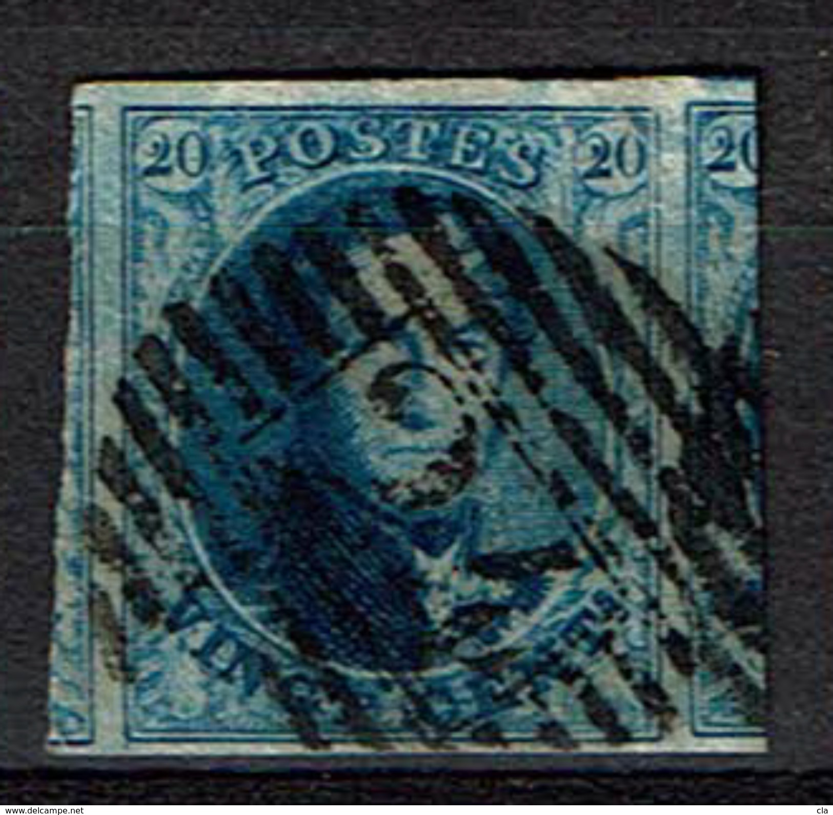 7  Obl  4M  Grand Voisin - 1851-1857 Medaillons (6/8)