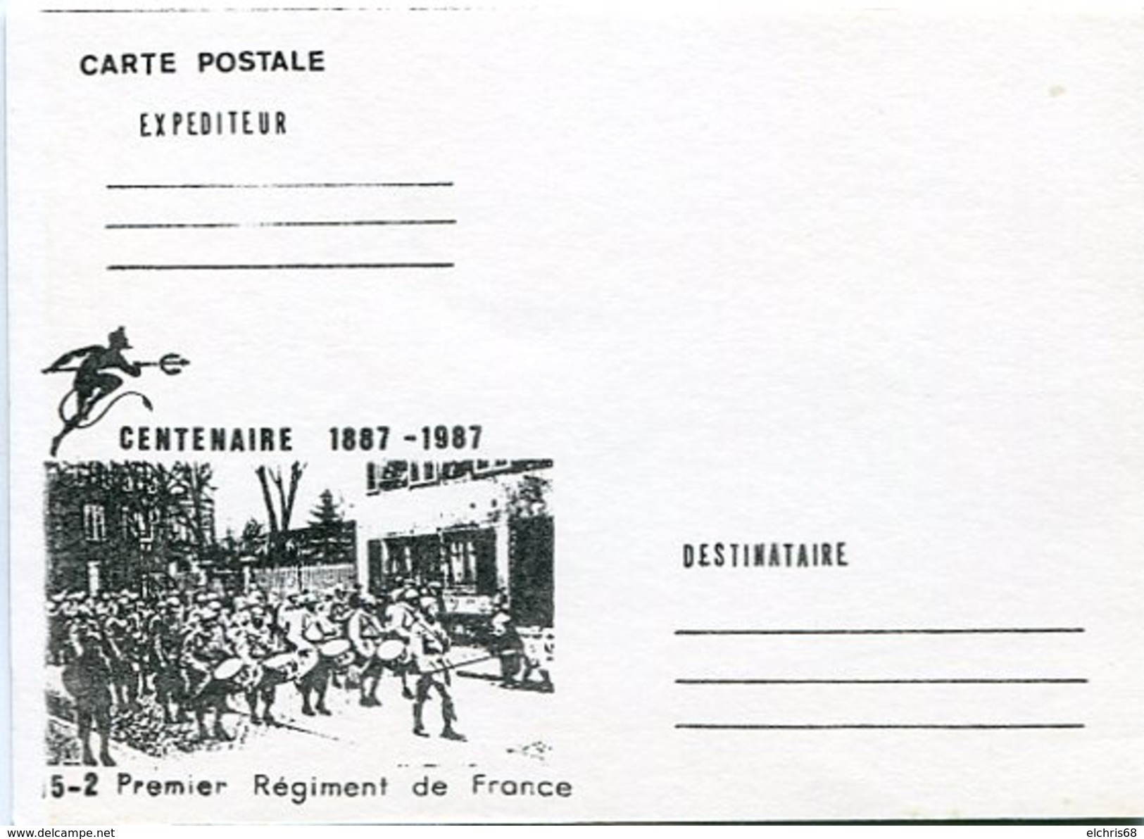 VR 305 Carte Centenaire Du 152° Régiment D'infanterie - Autres & Non Classés