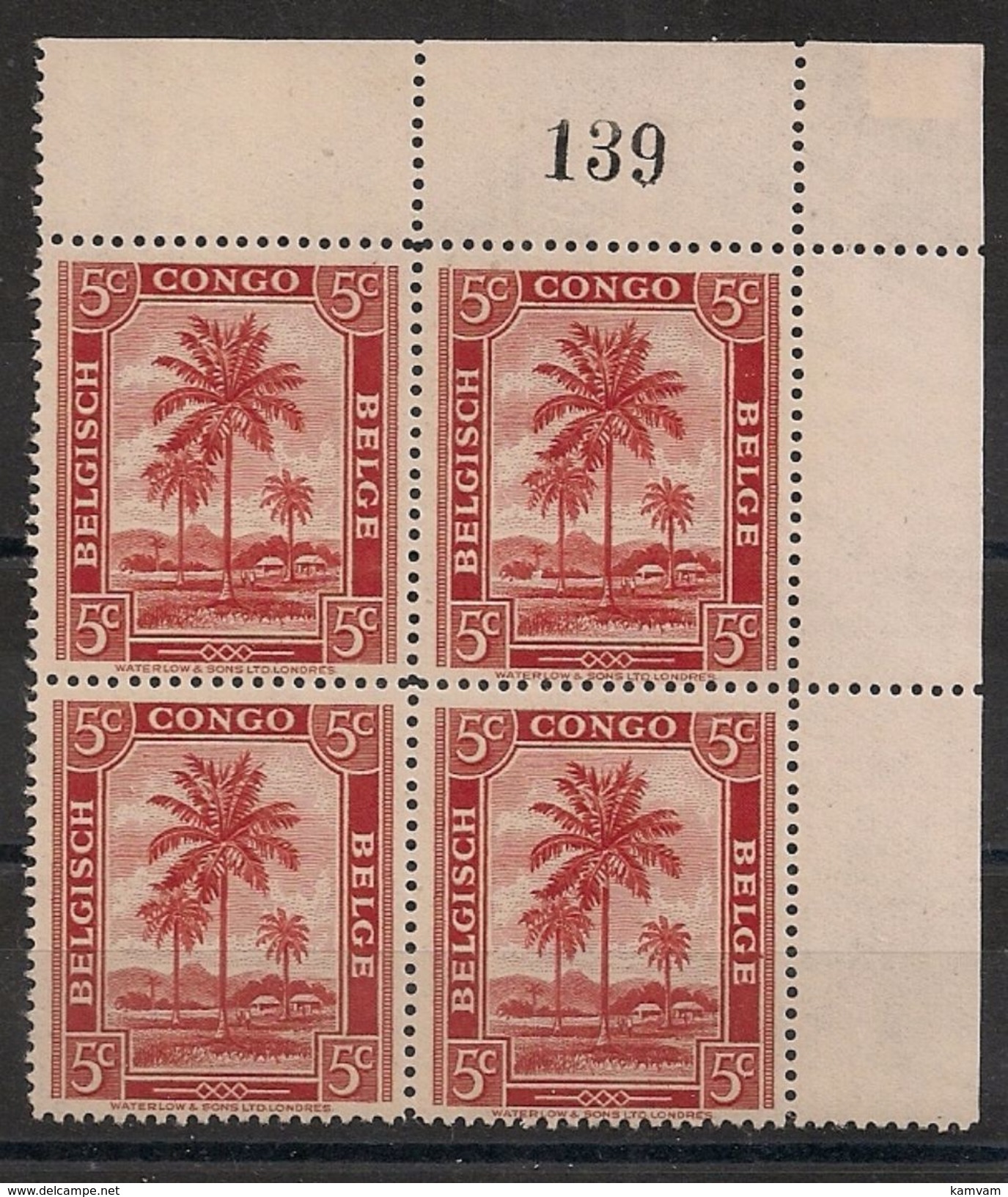 CONGO BELGE 228 MNH NSCH ** - Ungebraucht