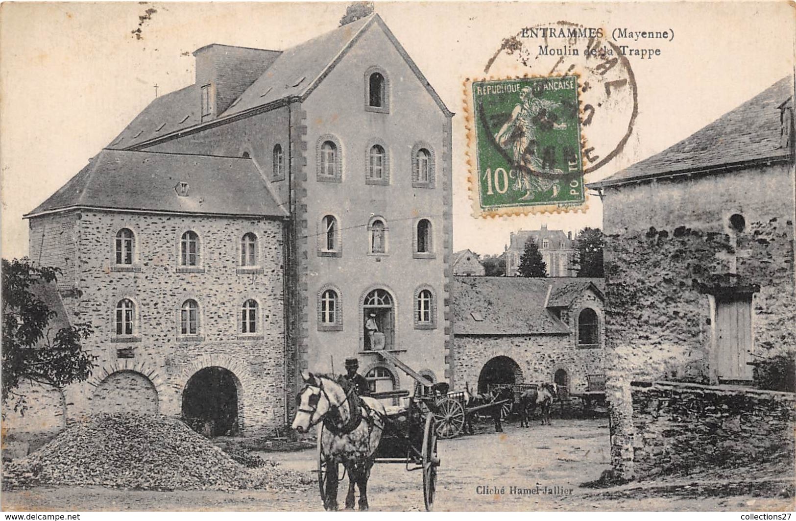 53-ENTRAMMES- MOULIN DE LA TRAPPE - Entrammes