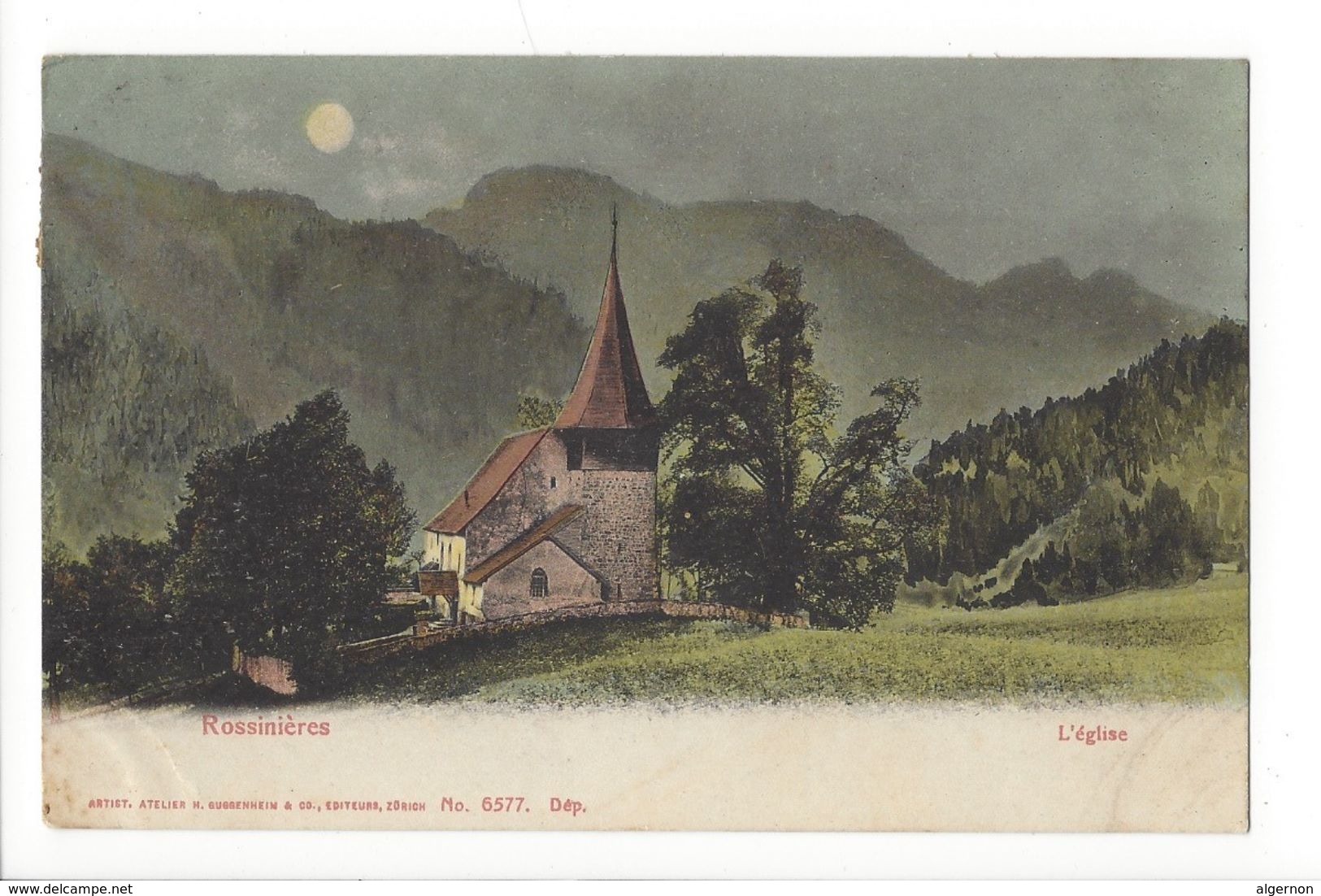 17796 - Rossinières L'Eglise - Rossinière