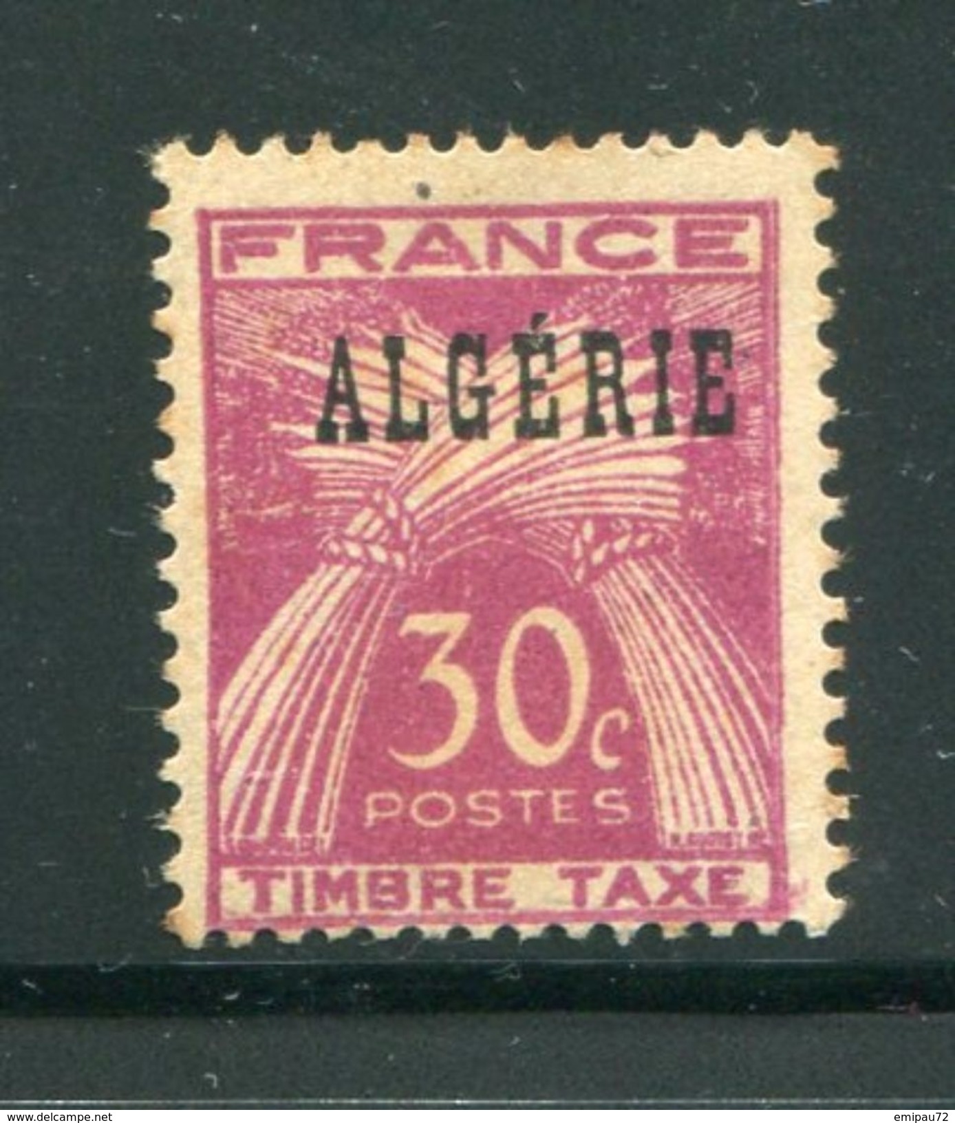 ALGERIE- Taxe Y&T N°34- Neuf Avec Charnière * - Impuestos