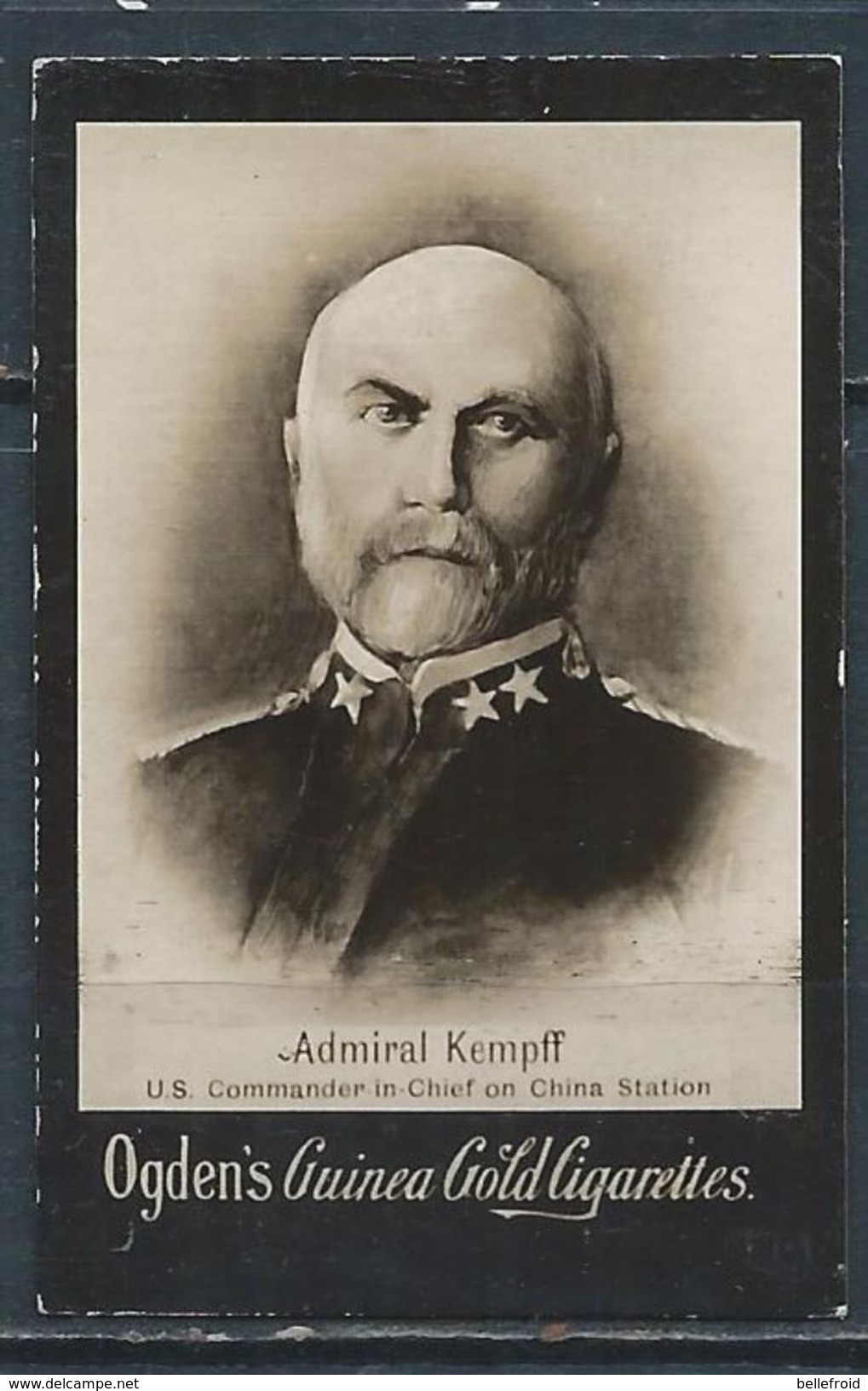 1900 BOXER UPRISING Real Photographic Card ADMIRAL KEMPFF-US COMMANDER IN CHIEF - Lettres & Documents