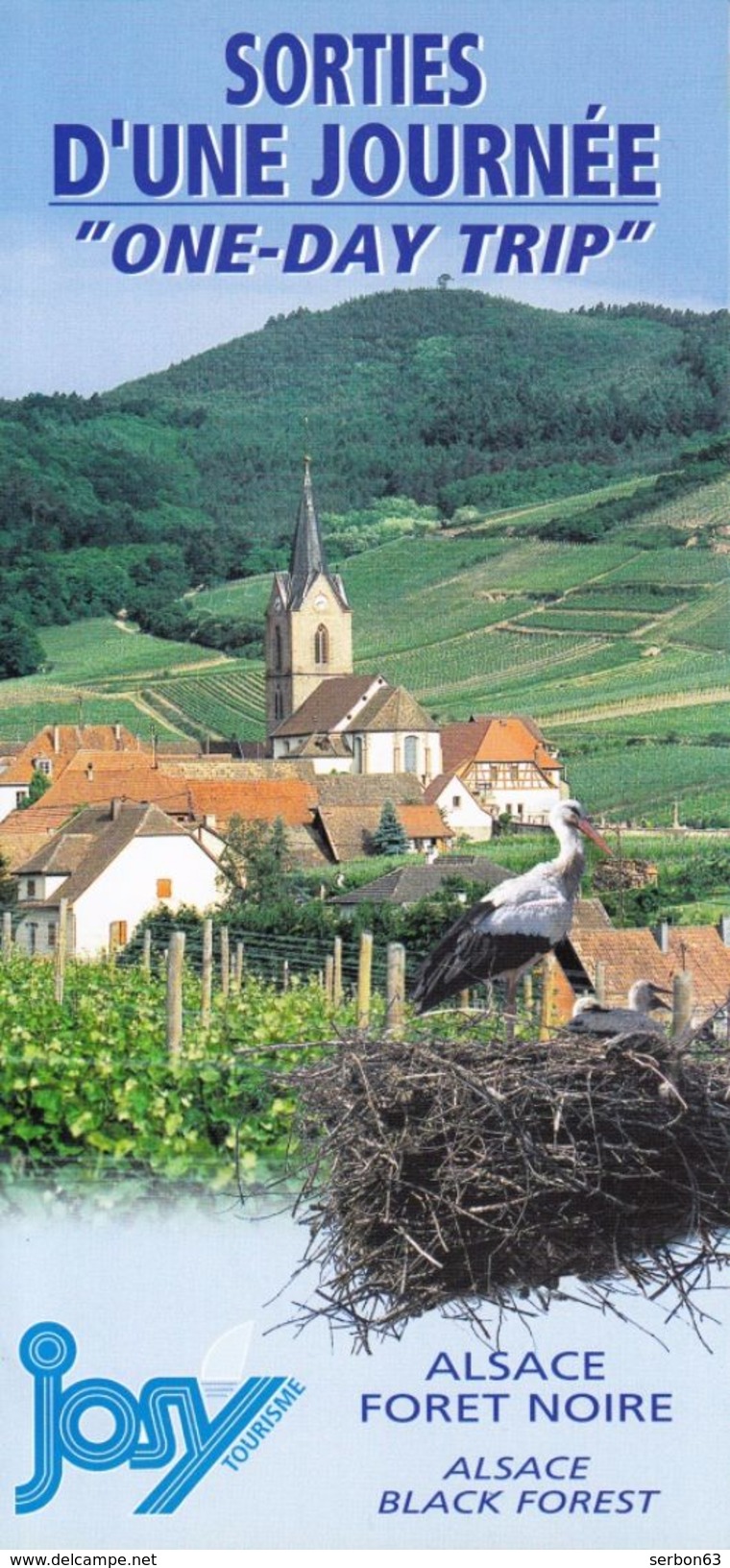 ALSACE FORET NOIRE TOURISME DEPLIANT TROIS VOLETS NEUF 2003 - SUR MON SITE Serbon63 DES MILLIERS D'ARTICLES EN VENTES - Cuadernillos Turísticos