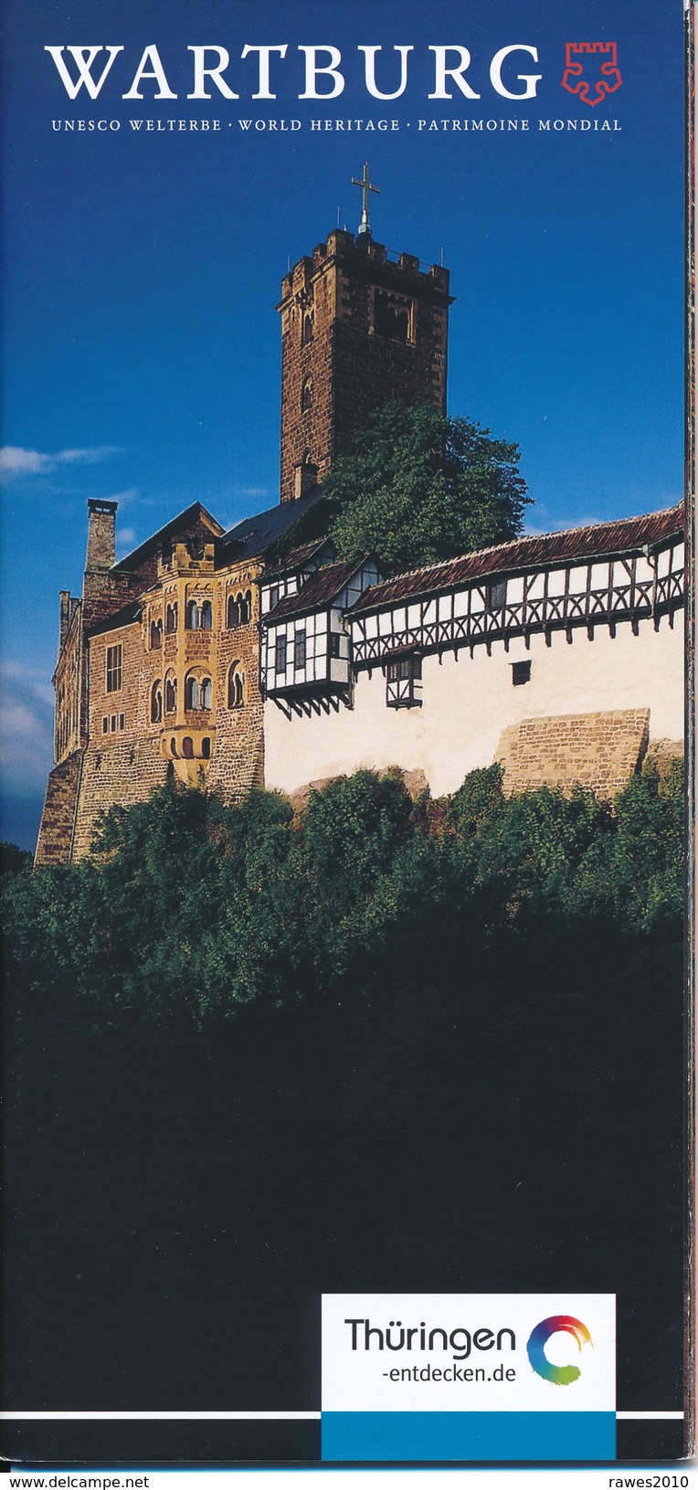 BRD Eisenach Wartburg UNESCO Welterbe U.a. Luther Reformation Faltblatt 16 Seiten - Thüringen