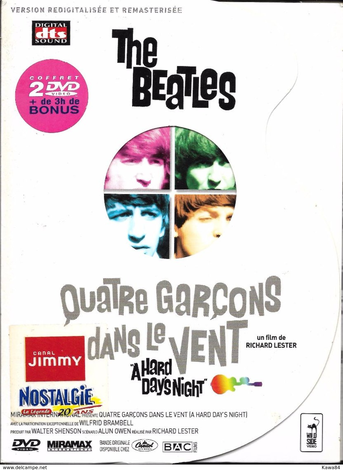 2 D-V-D  The Beatles  "  Quatre Garçons Dans Le Vent   "  Europe - DVD Musicales