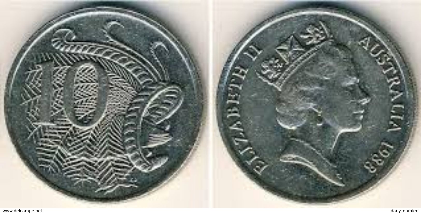 AUSTRALIE - AUSTRALIA - 10 CENTS (1988) - 10 Cents