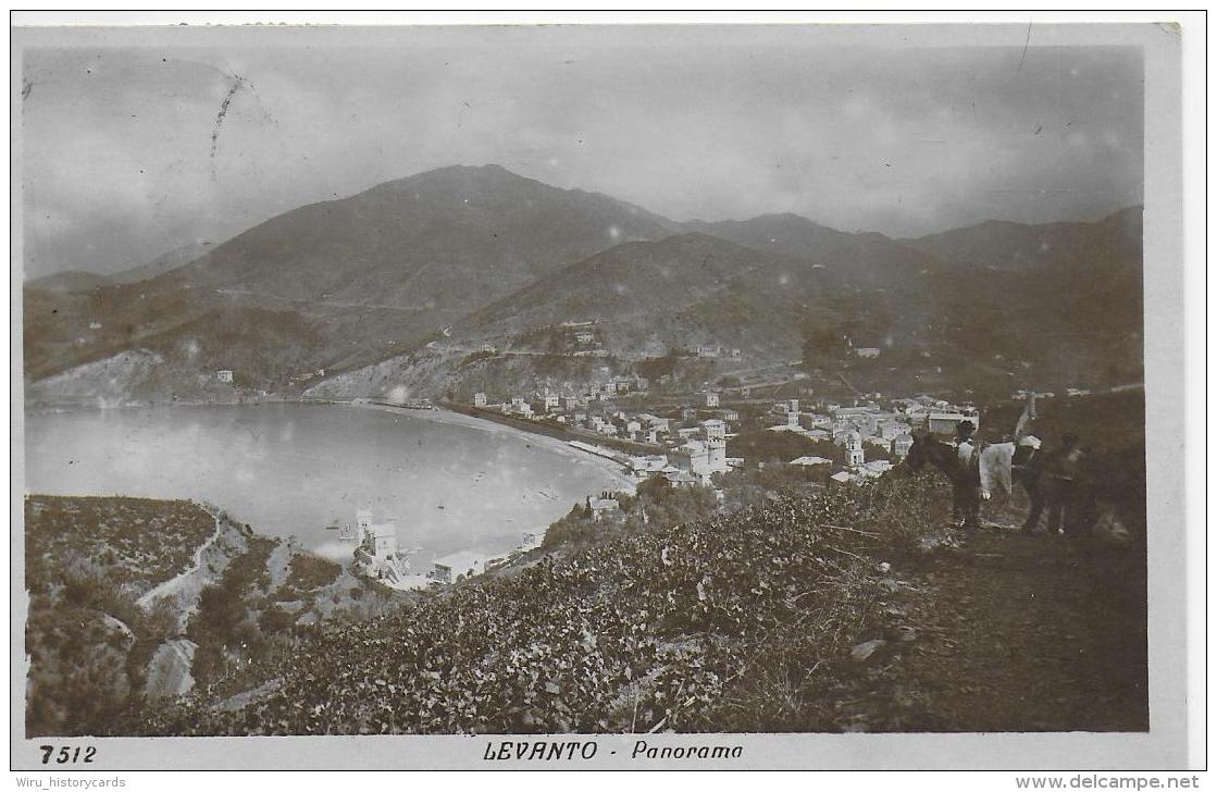 AK 0775  Levanto - Panorama Um 1930 - La Spezia