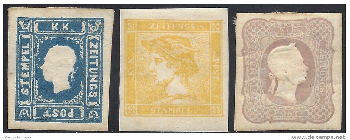 LOMBARDO VENETO 1850 TO 1864 SMALL LOT - Lombardy-Venetia