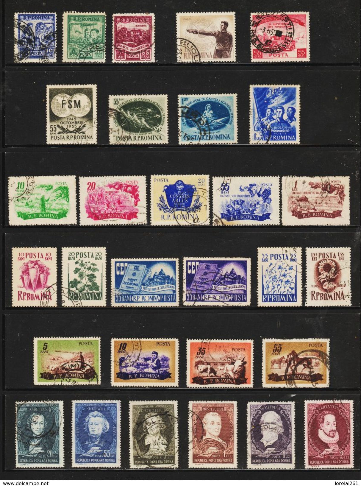 1955 -  Full Year Mi No  1497/ 1562 - Full Years