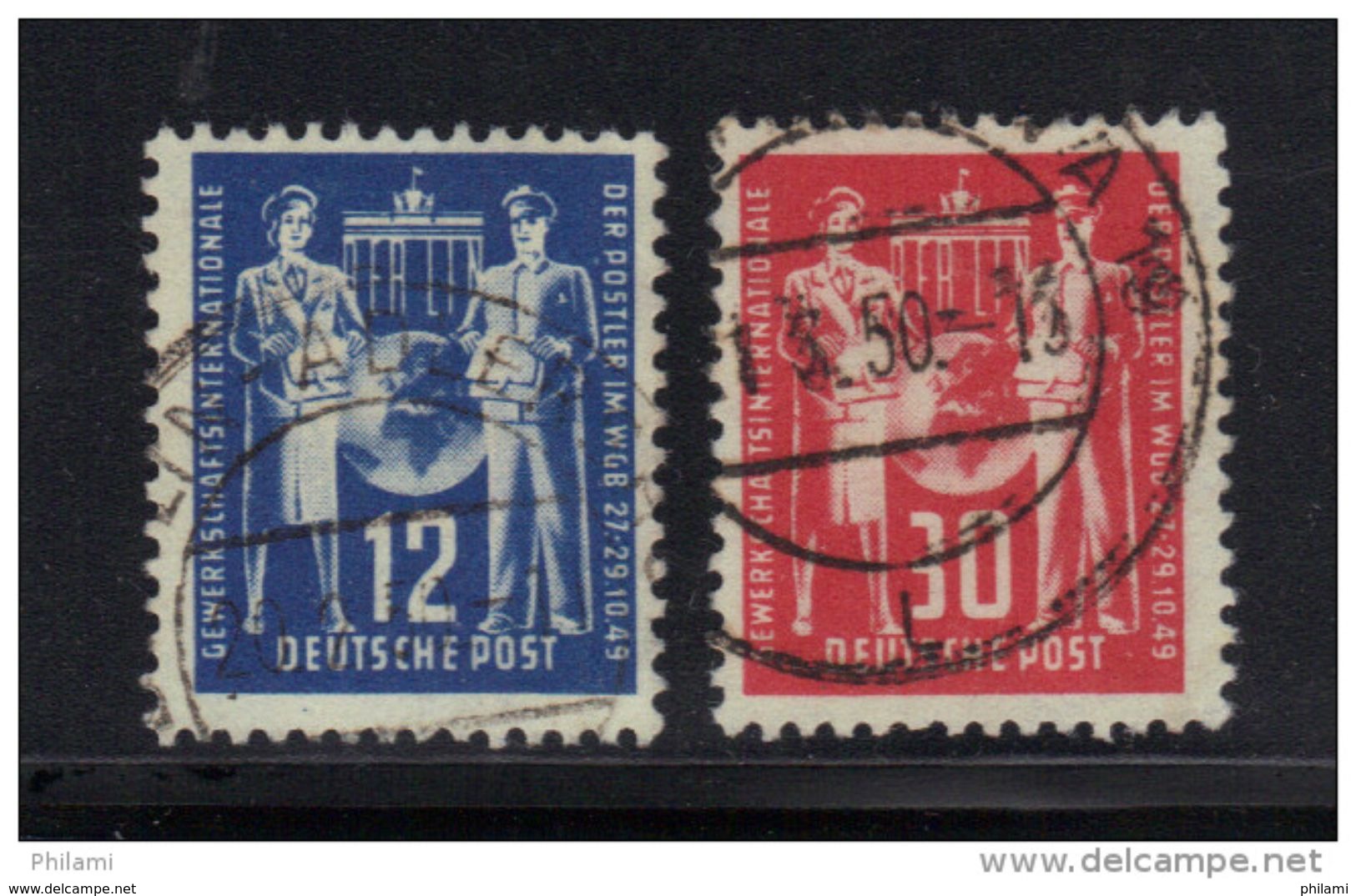 ALLEMAGNE 1949 MI 243/4 CANCEL. (7B822) - Gebraucht