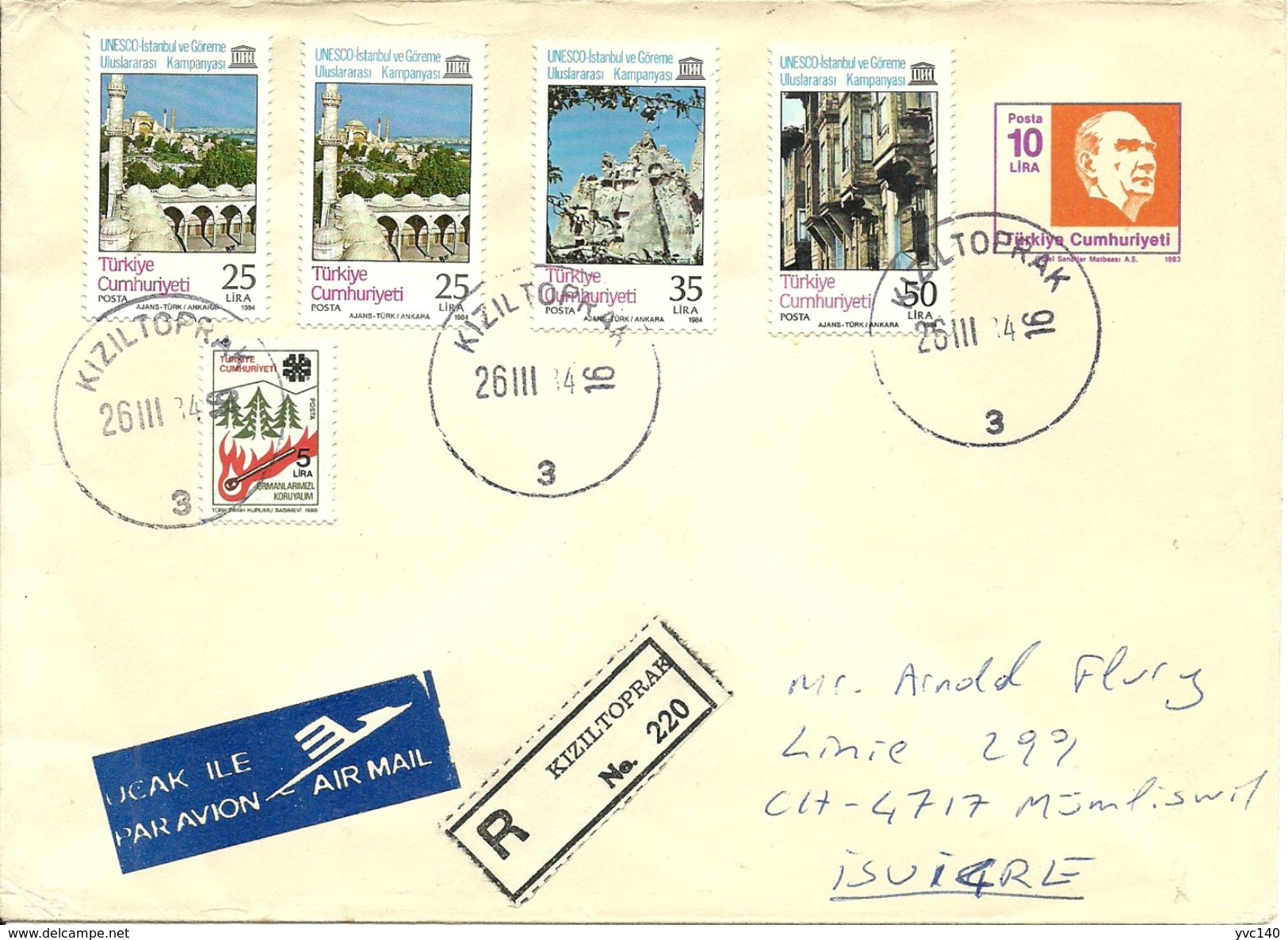 Turkey ; 1983 Postal Stationery - Ganzsachen