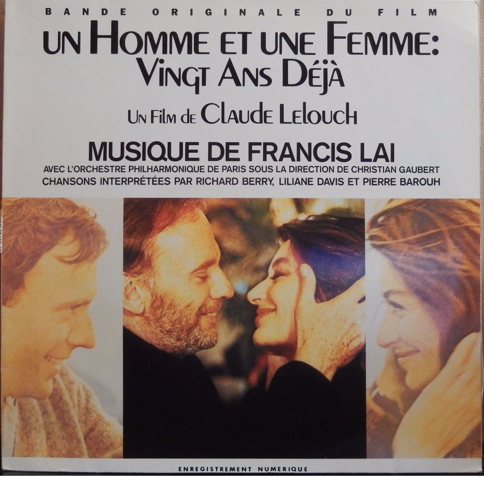 Francis Lai 33t. LP B.O. FILM *un Homme Et Une Femme:vingt Ans Déjà* - Soundtracks, Film Music