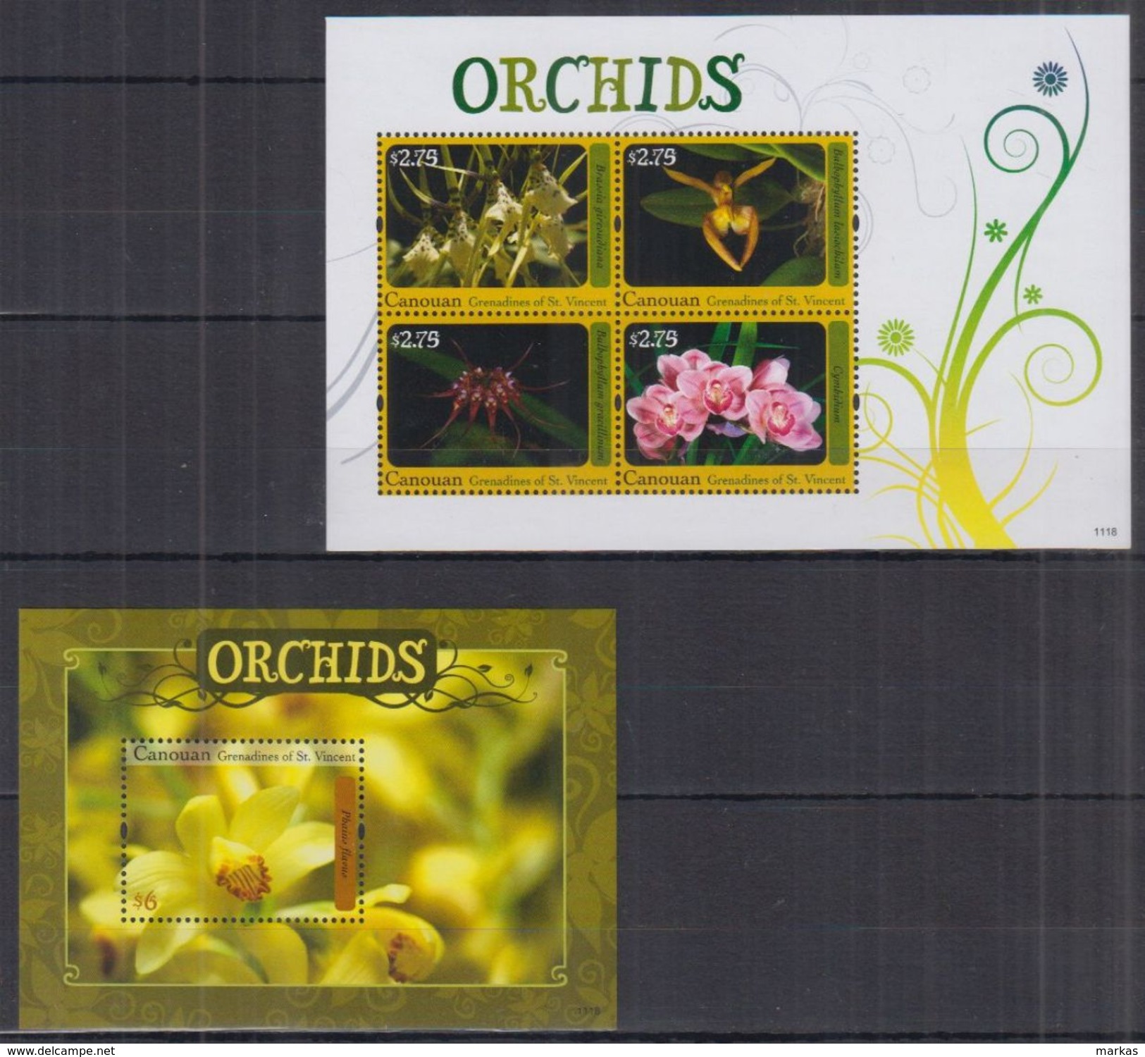 C55. St Vincent & Grenadines - MNH - Plants - Flowers - 2011 - Sonstige & Ohne Zuordnung