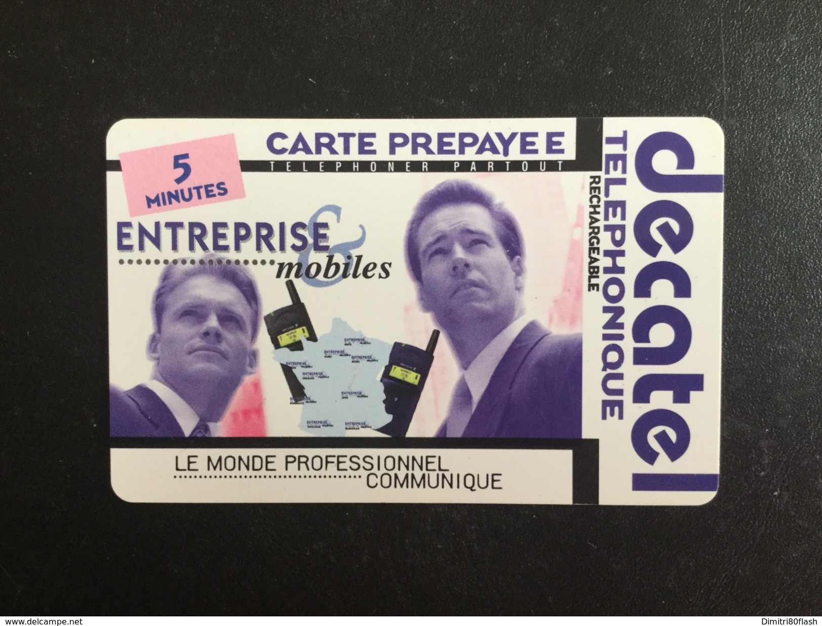 CARTE PREPAYEE DECATEL - Altri & Non Classificati