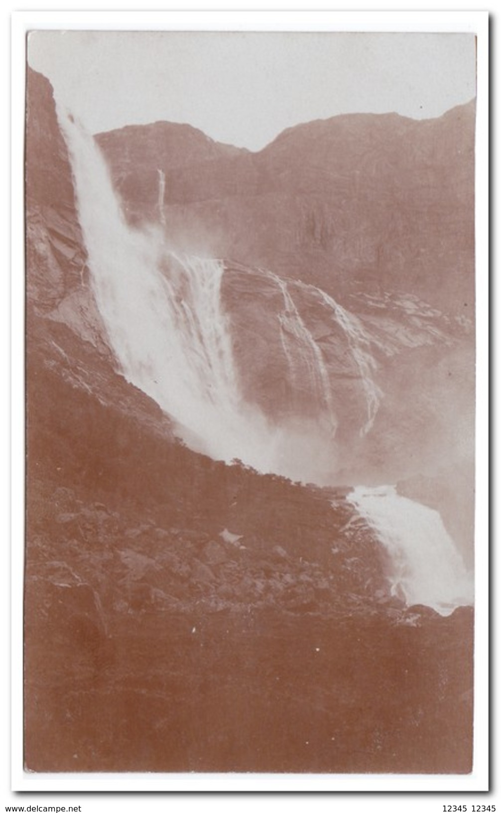 Noorwegen 1907, Which Waterfall Is This ? - Norvegia