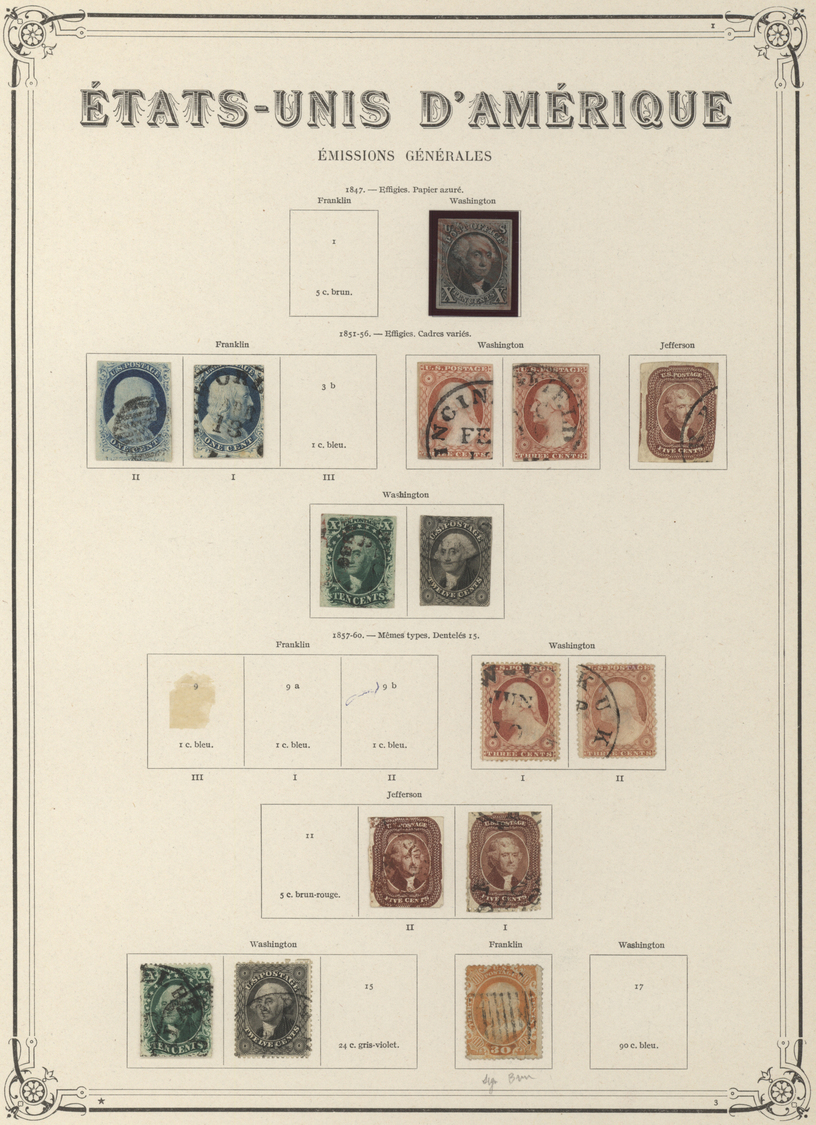 */O/Brfst/Br Nachlässe: 1850-1960 Ca.: Umfangreiche Sammlungen Verschiedener Länder Auf Vordrucken In Zwei Großen - Alla Rinfusa (min 1000 Francobolli)