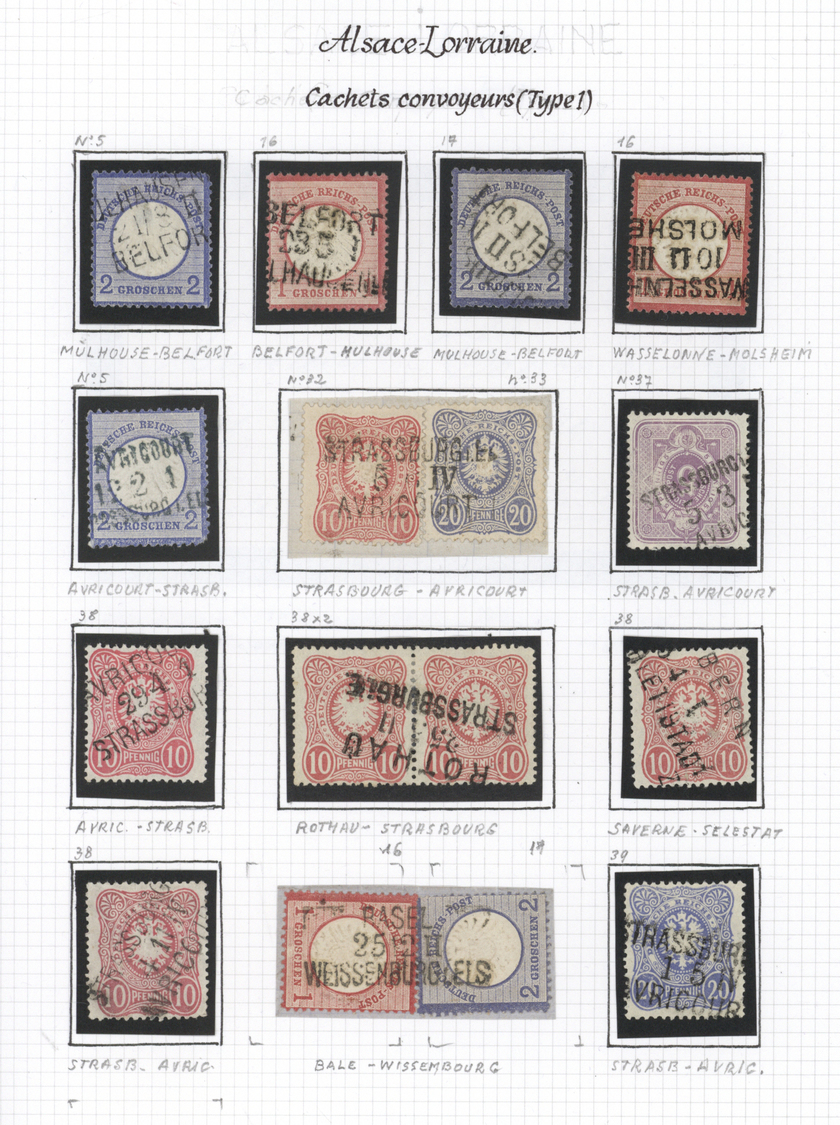 O/*/(*)/Br Nachlässe: EUROPE 1840/1960 (ca.), Used And Mint Collection In Four Binders Neatly Arranged On Album - Vrac (min 1000 Timbres)