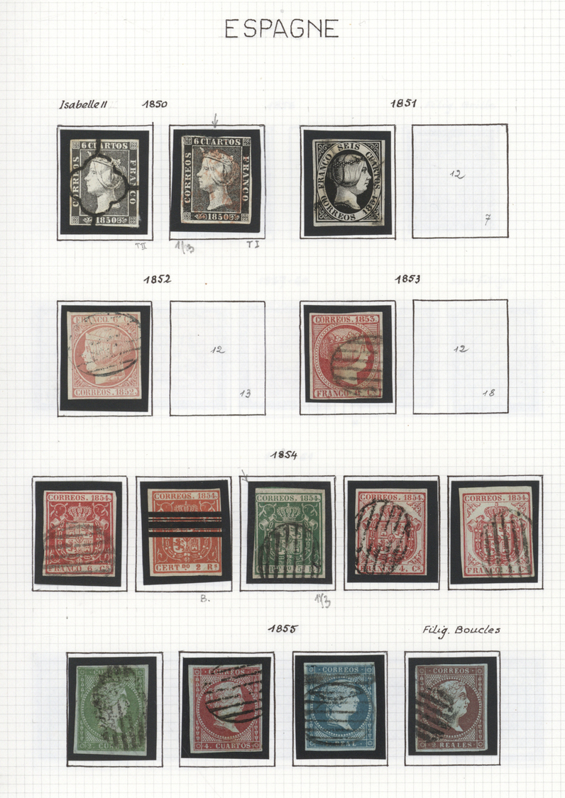 O/*/(*)/Br Nachlässe: EUROPE 1840/1960 (ca.), Used And Mint Collection In Four Binders Neatly Arranged On Album - Kilowaar (min. 1000 Zegels)