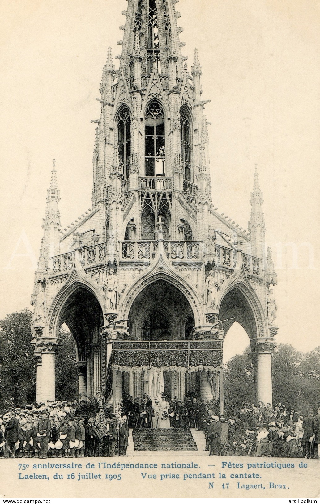 ROYALTY / België / Belgique / Fêtes Patriotiques De Laeken / Laken / 1830 - 1905 / Indépendance Belge / Leopold II - Monuments