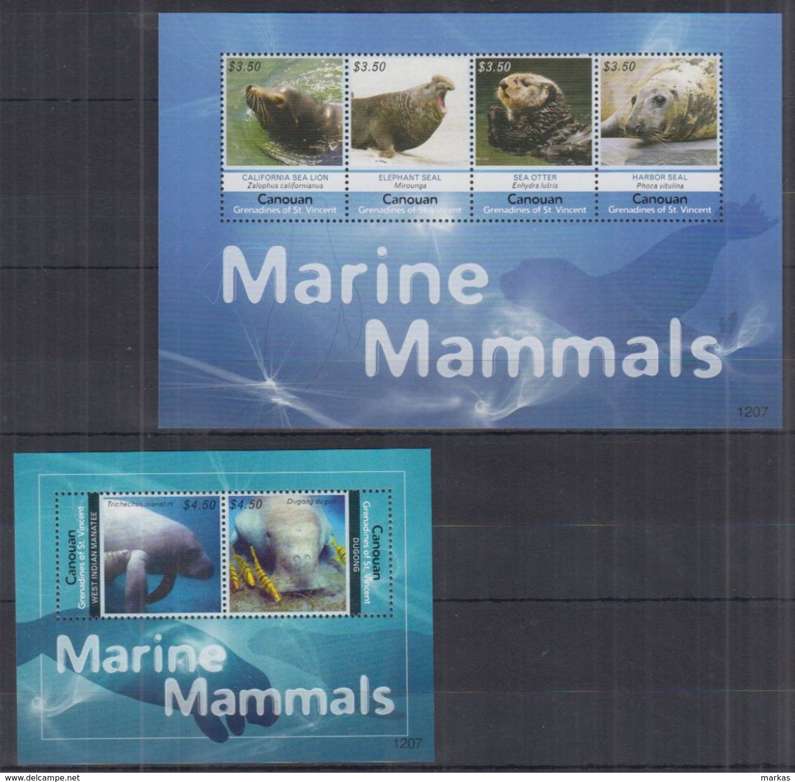 C55. St Vincent & Grenadines - MNH - Animals - 2012 - Sonstige & Ohne Zuordnung