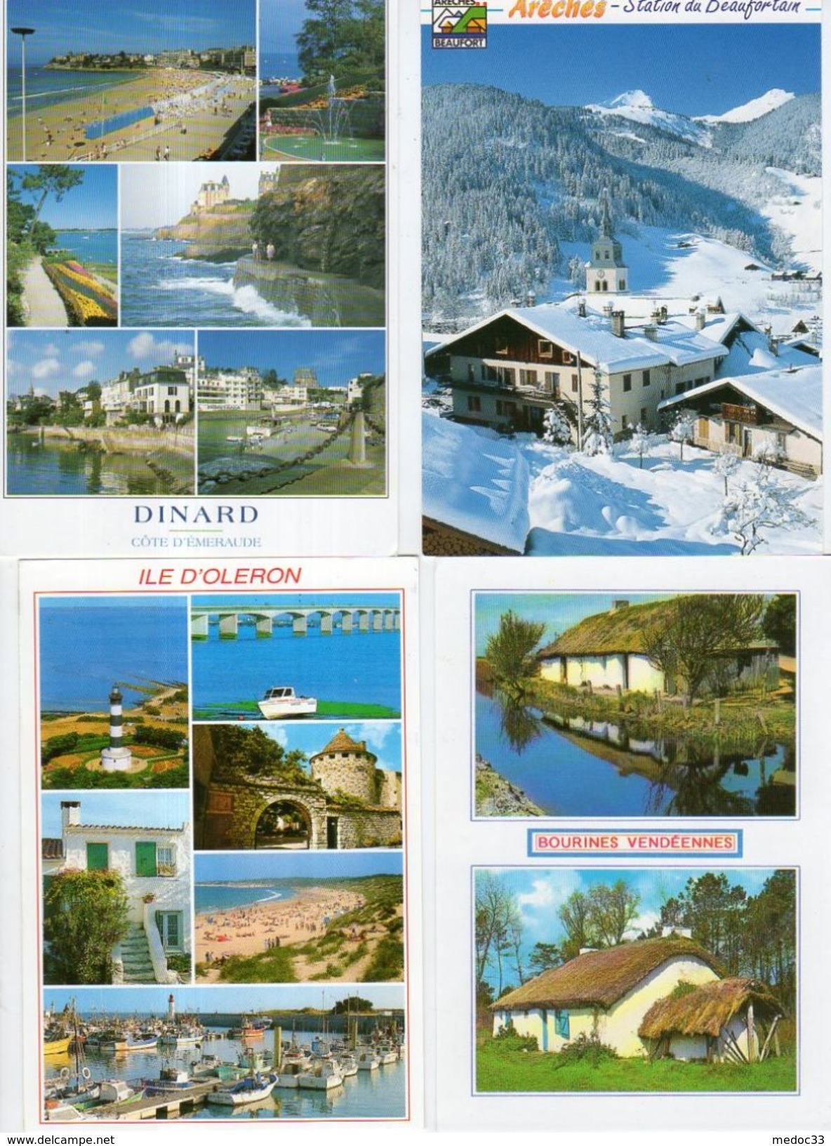 Lot De 200 Cpm De France,(Mer,Montagne,Ville,etc...) - 100 - 499 Cartes