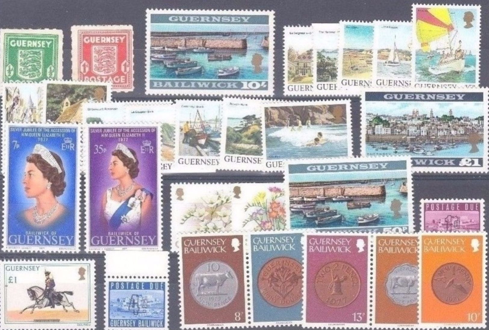 GUERNESEY : COLLECTION  N** MNH. COTE 83 EUROS. PARFAIT ETAT. - Guernsey