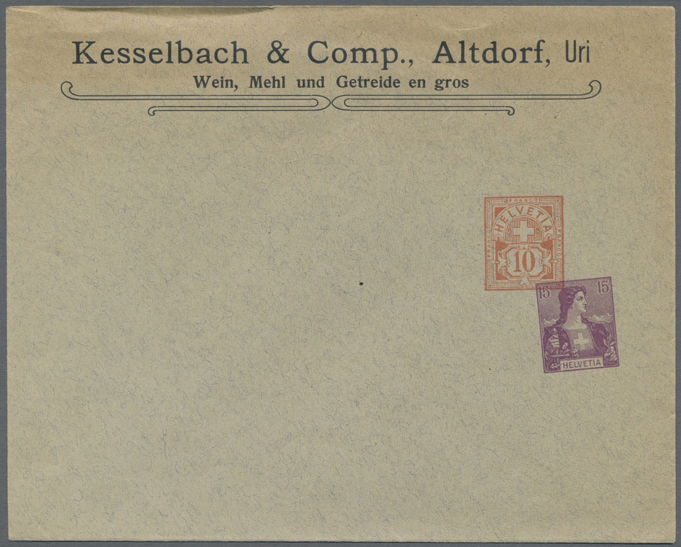Br/GA Schweiz: 1900/1980 (ca.), Bestand von ca. 650 Briefen und gebrauchten/ungebrauchten Ganzsachen dabei