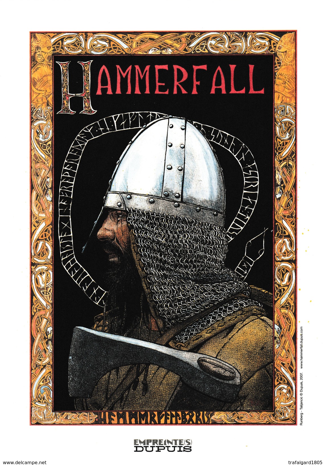 44.  RUNBERG & TALIJANCIC.  HAMMER FALL - Illustrators P - R