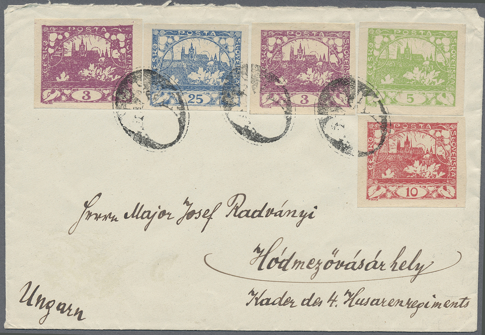 Br/GA Tschechoslowakei: 1919/1938 (ca.), Bestand Von über 400 Briefen Und Ganzsachen Beginnend Mit Hradsch - Brieven En Documenten