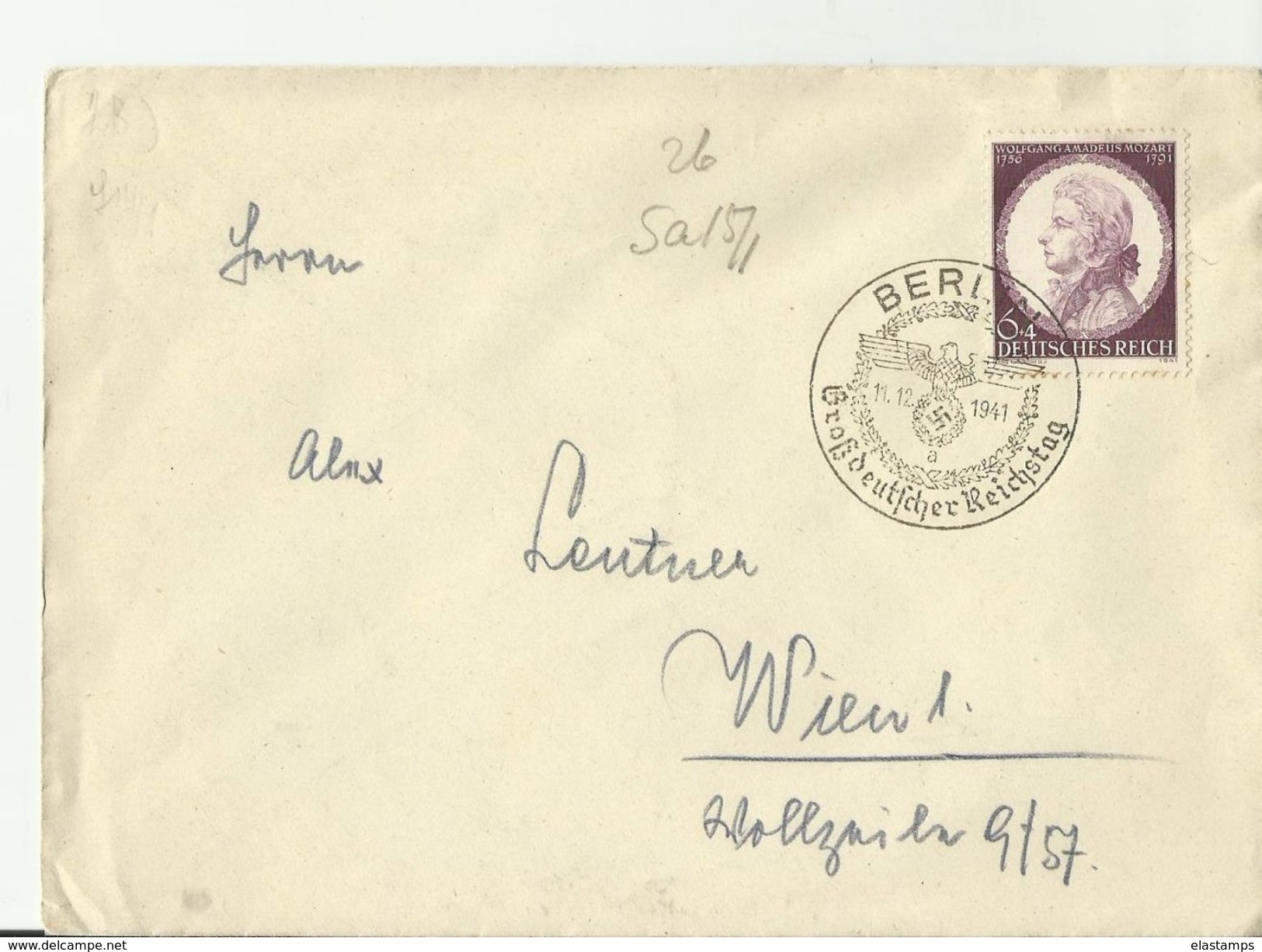 DR CV 1941 - Maschinenstempel (EMA)