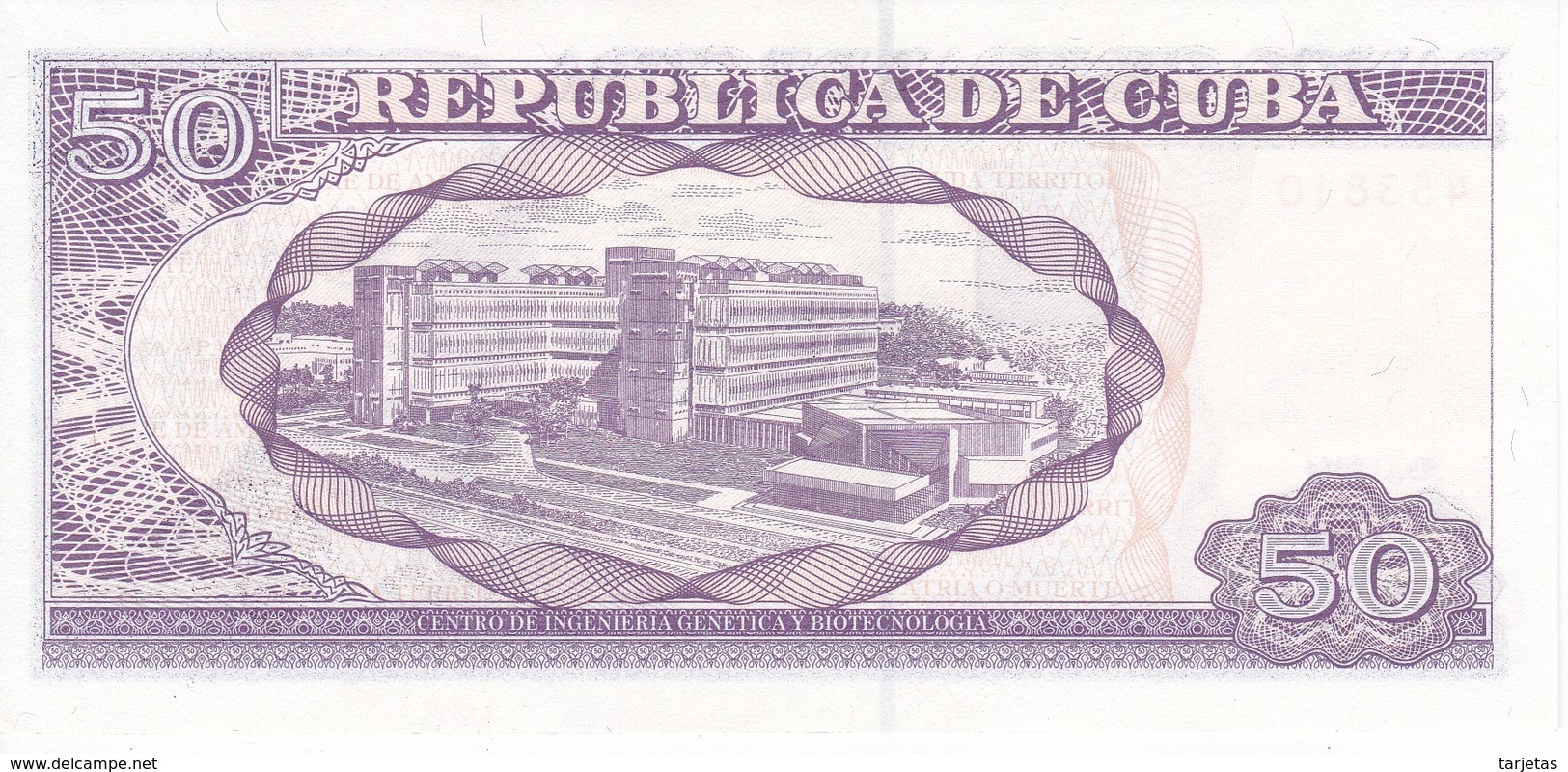 BILLETE DE CUBA DE 50 PESOS DEL AÑO 2014 DE CALIXTO GARCIA EN CALIDAD EBC (XF) (BANKNOTE) - Cuba