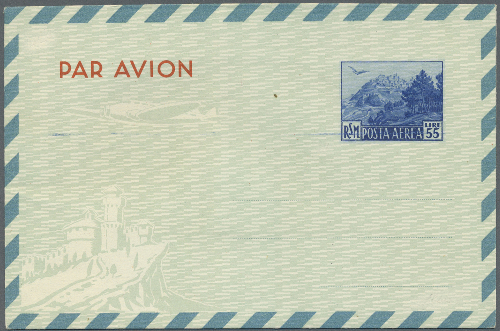 GA Alle Welt: 1950/1975 (ca.), accumulation of apprx. 450 mainly unused air letter sheets, mainly Briti