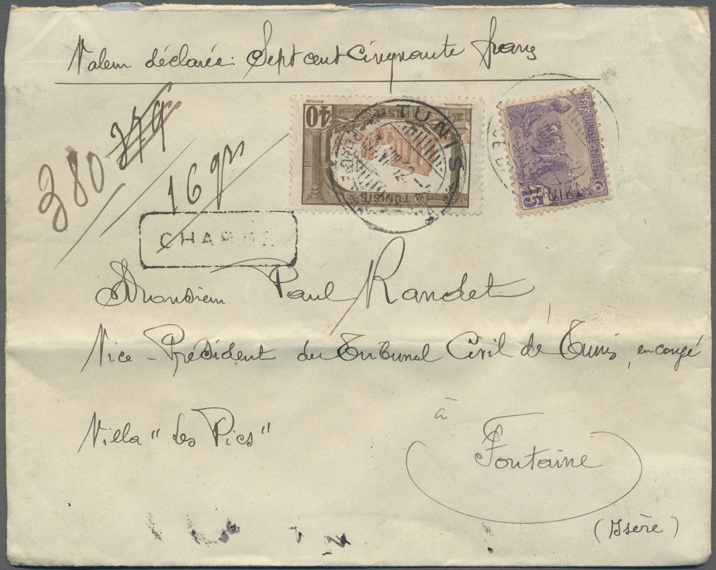 Br Französische Kolonien / Nachfolgestaaten: 1871/1944: 87 better covers and postal stationeries includ