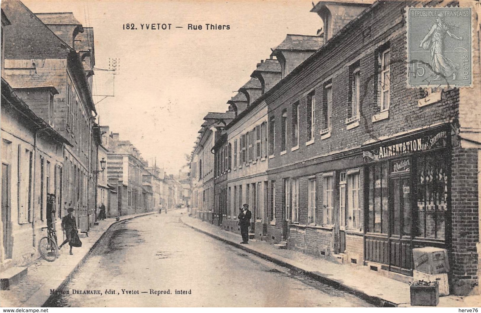 YVETOT - Rue Thiers - Yvetot