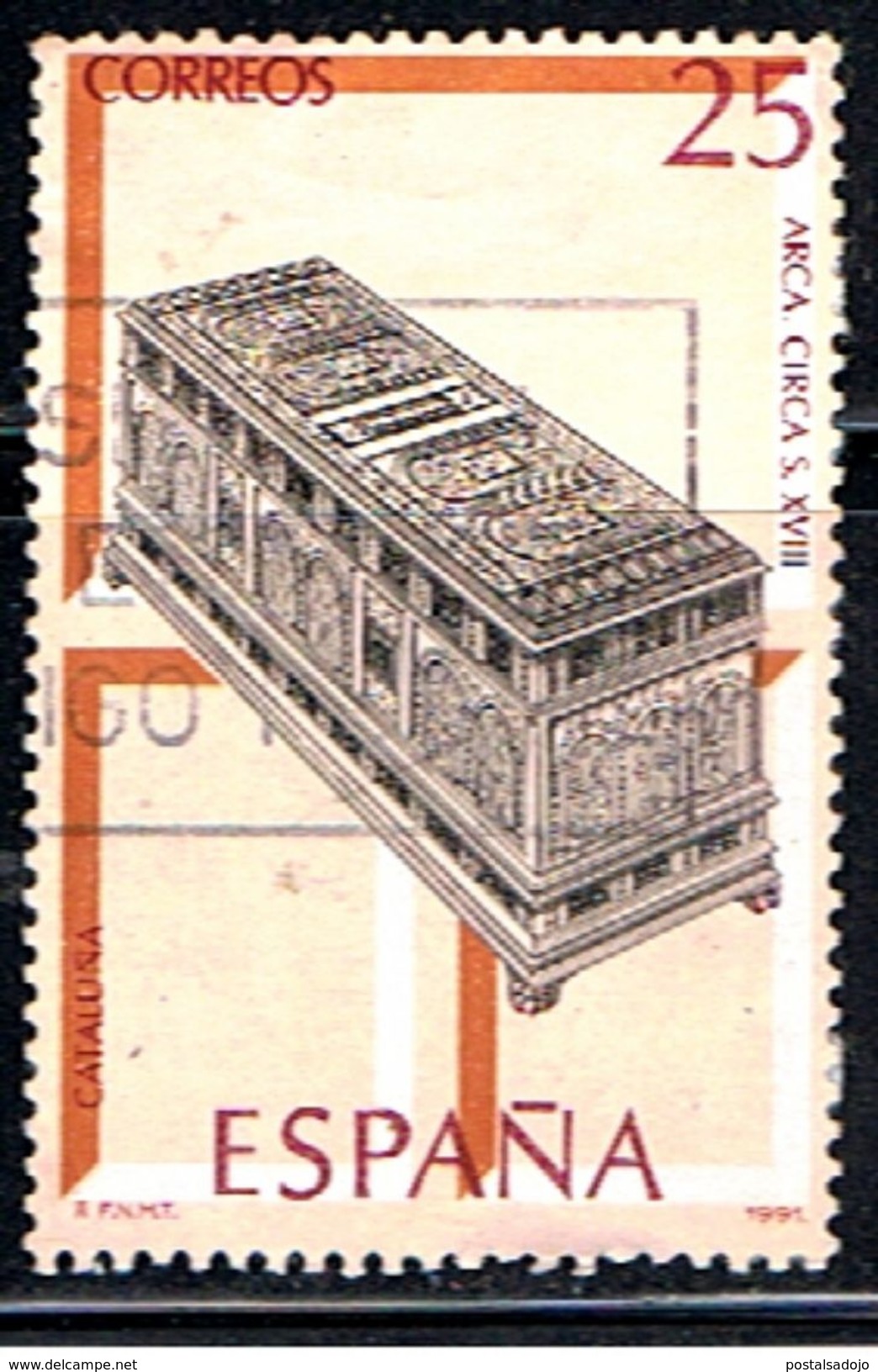 5E 268  //  EDIFIL  3132 (Y&T  2741 // 1991 - Used Stamps