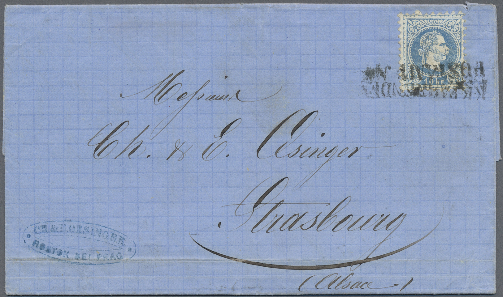 Br/GA Österreich: 1850/1915 Ca., Partie Mit Ca. 50 Belegen, Dabei Briefe Ab Vorphilatelie Mit Einschreibeb - Neufs