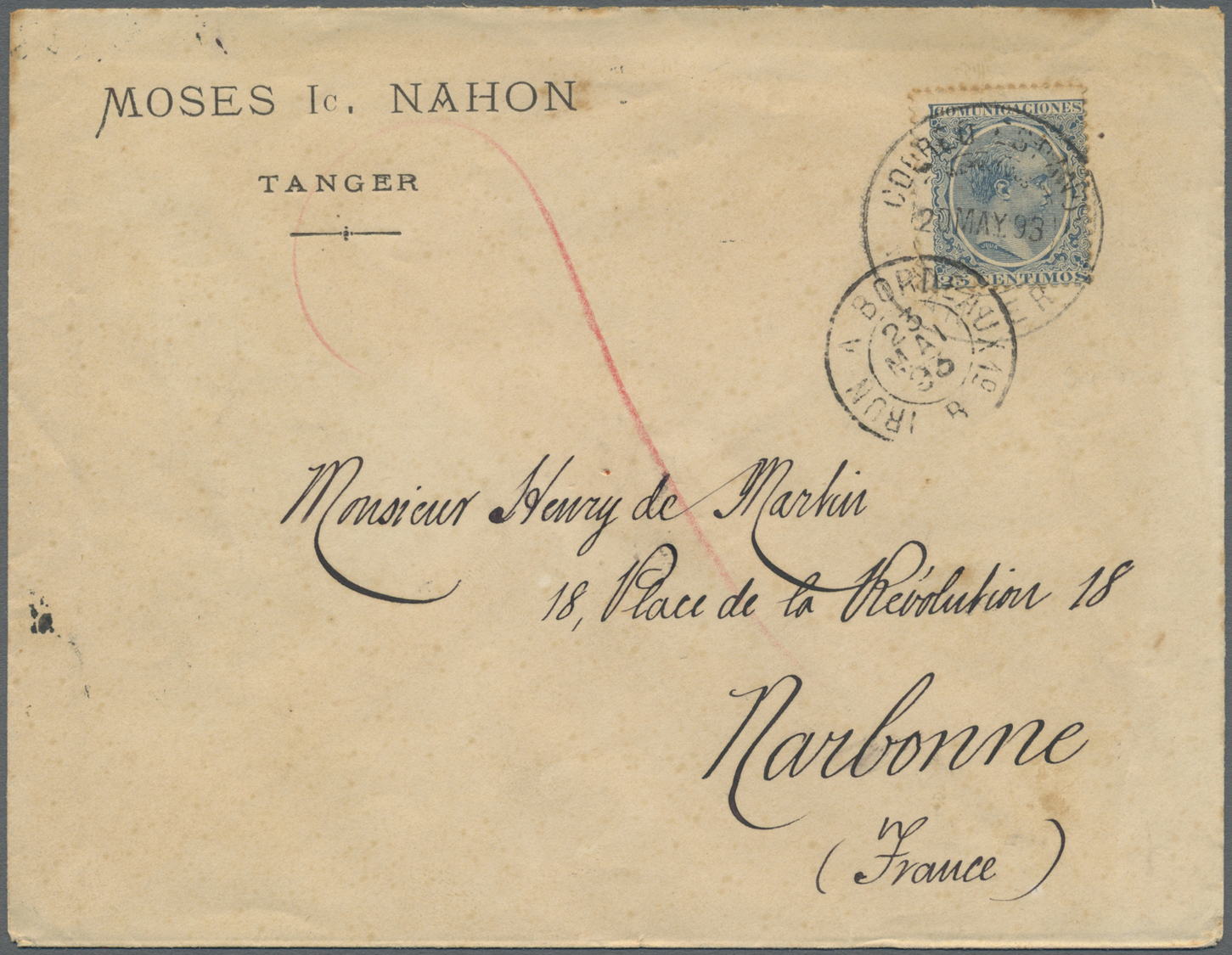 Br Spanien: 1843/1944: 29 envelopes, picture postcards and postal stationeries including censored mail,