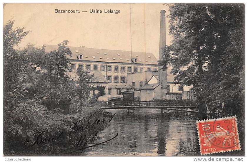 Bazancourt       51      Usine Lelarge        (voir Scan) - Bazancourt